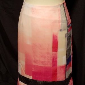 White House black market spring skirt